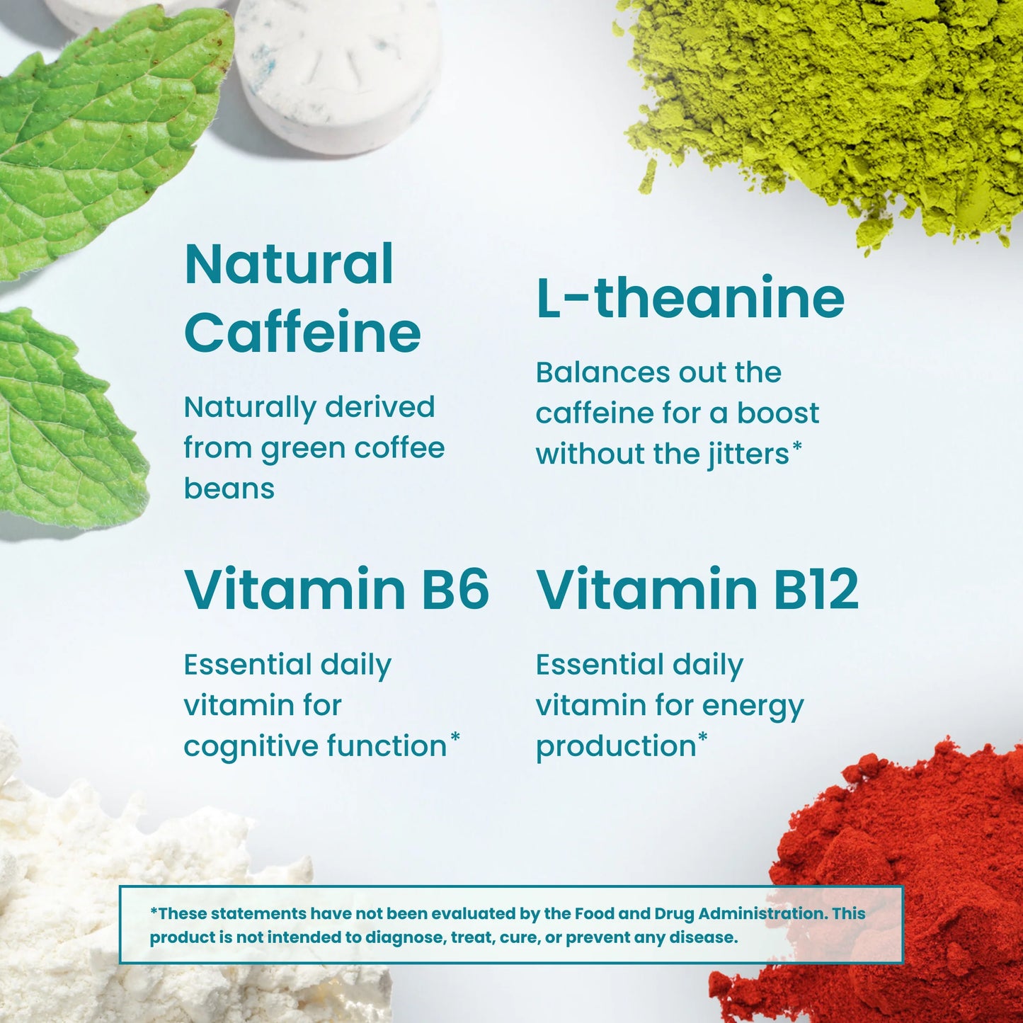 Energy Caffeine Mints (90 Pieces)